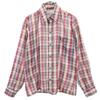 Bellcraft 70s 80s Vintage Check Pattern Long Sleeve Shirt S Red Series Men's Used