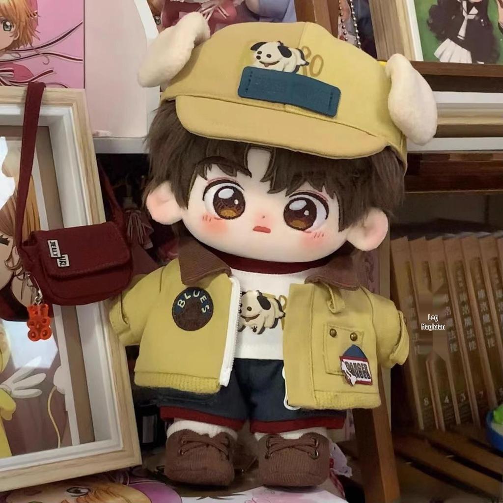 Набор одежды для плюшевой куклы 20 см - Хлопковая кукла, носимый набор одежды