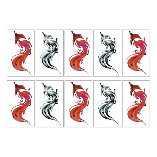 10Pcs Fake Body Tattoo Beautiful Waterproof Creative Adorable Lovely Body Art 3D Effect Cute Butterfly Tattoo Stickers for Christmas