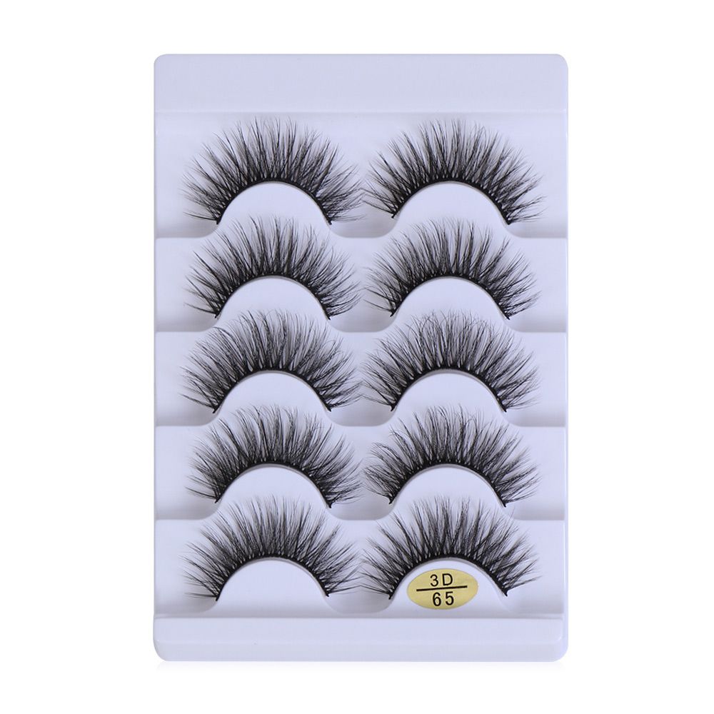 Flared Multi-styles Natural Long Criss-cross Eye Lash Extension 3D Faux Mink Hair False Eyelashes