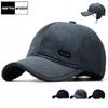 Winter Warm Mens Sport Baseball Caps Plush Velvet Thickened Outdoor Windproof Ear Protection Baseball Cap Men Trucker Hats