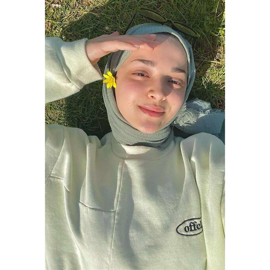 Crepe Hijab Sea Green