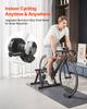 Bike Trainer, 6 Level Resistance, 660.4-736.6 mm & 700C Wheels, Foldable Magnetic Bicycle Stationary Stand for Indoor Exercise Riding with Quick