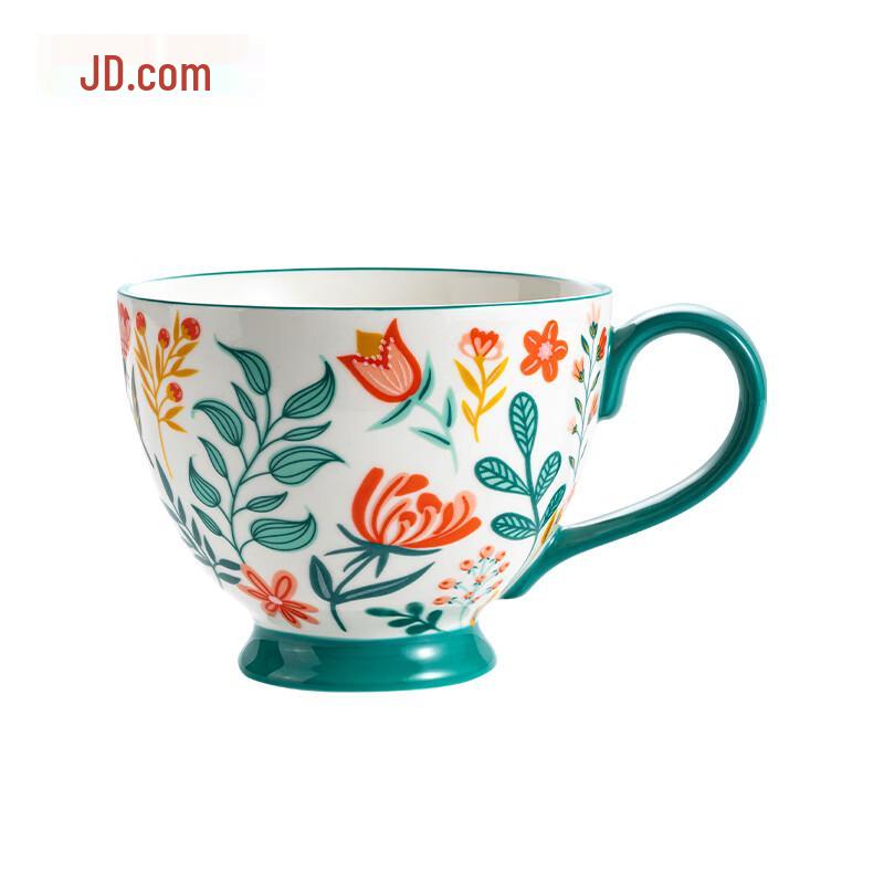 Керамические кружки для завтрака и кофе Jingdong Home