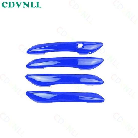 Exterior Side Door Handle Strip Trim For Hyundai Elantra - Bright Blue