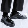 Leisure Business Men's Derby Shoes Classic Black Slip On Loafer Comfortable Driving Outdoor Party Wedding Men's Trend Shoes