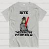 Bite The Dark Side Cotton Summer Casual Cool Loose T-Shirt