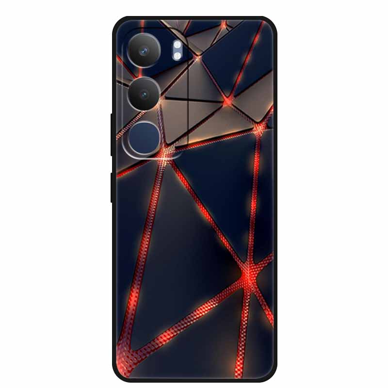 Чехол для Vivo Y19s 4G Y 19s 6.68" Мягкий силиконовый ТПУ чехол для телефона для Vivo Y19s Pro 4G Мультяшное животное Ударопрочный чехол Y19 s Pro 4G