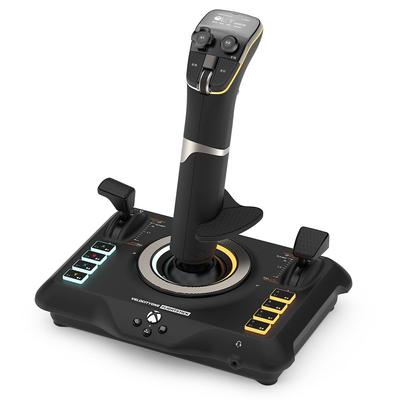 Контроллер Turtle Beach Flight Joystick, совместимый с Xbox Steam Windows PC VelocityOne Flightstick Black Space Combat Simulator [Xbox Official]