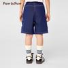 PawinPaw Boys' Cartoon Bear Loose Denim Bermuda Shorts