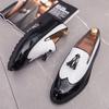 Fashion New Men's Formal Shoes Loafers Size 38-46 Comfortable Men Dress Shoes Fashion White Casual Shoes for Men Tassel Wedding Footwear