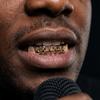 Punk Rhinestone Tooth Caps Removable Charm Teeth Grillz Gift Men Women Jewelry  Party Cosplay