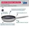 Set de 3 poêles à induction - ELO - Professional - Inox 18/10 ELODUR® - Ø 24-28 et 32 cm
