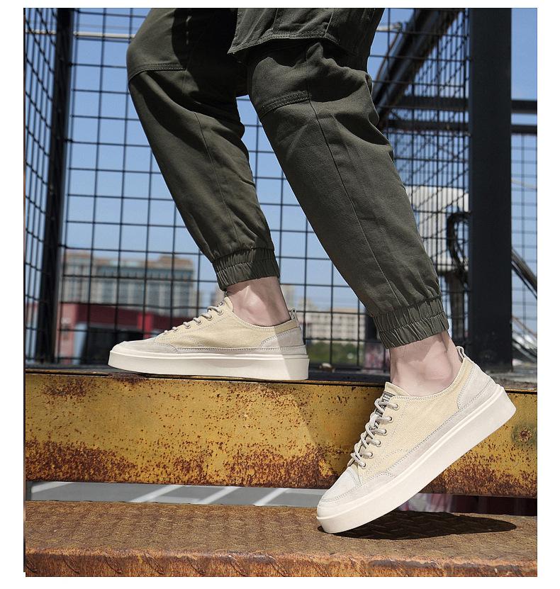 Новые мужские туфли, весенние повседневные туфли из парусины, крутые туфли для скейтбординга на плоской подошве, молодежные уличные модные кроссовки со шнуровкой