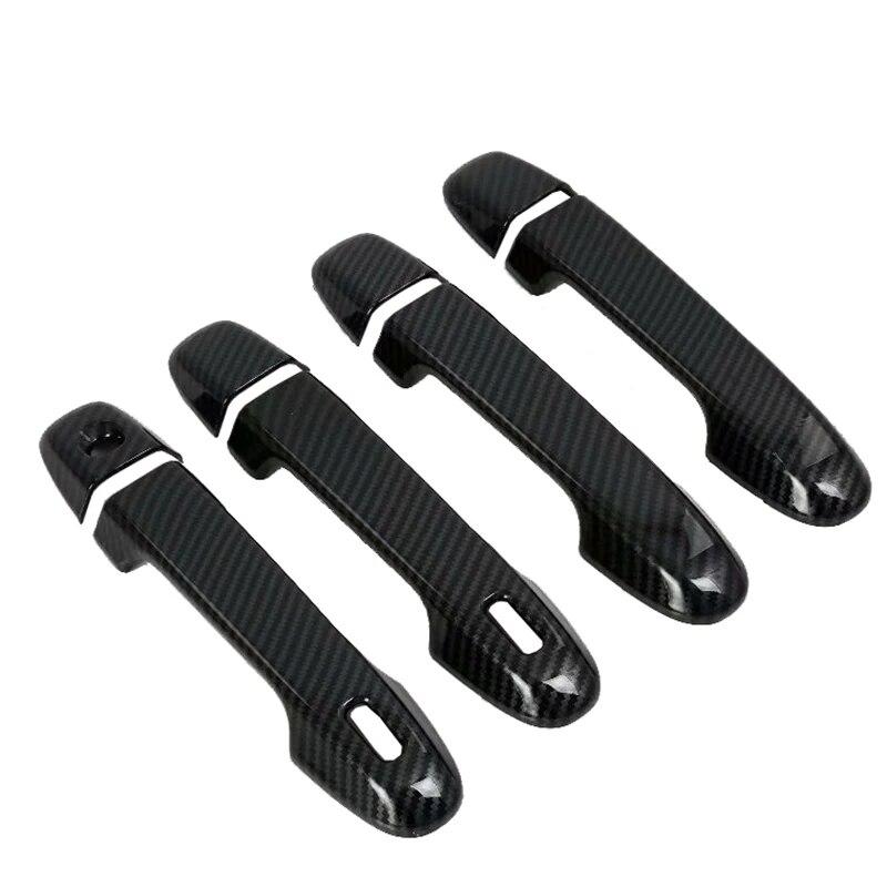 ABS хромированная дверная ручка, накладки, украшение для Subaru Forester SK 2018, автомобильные внешние аксессуары пятого поколения