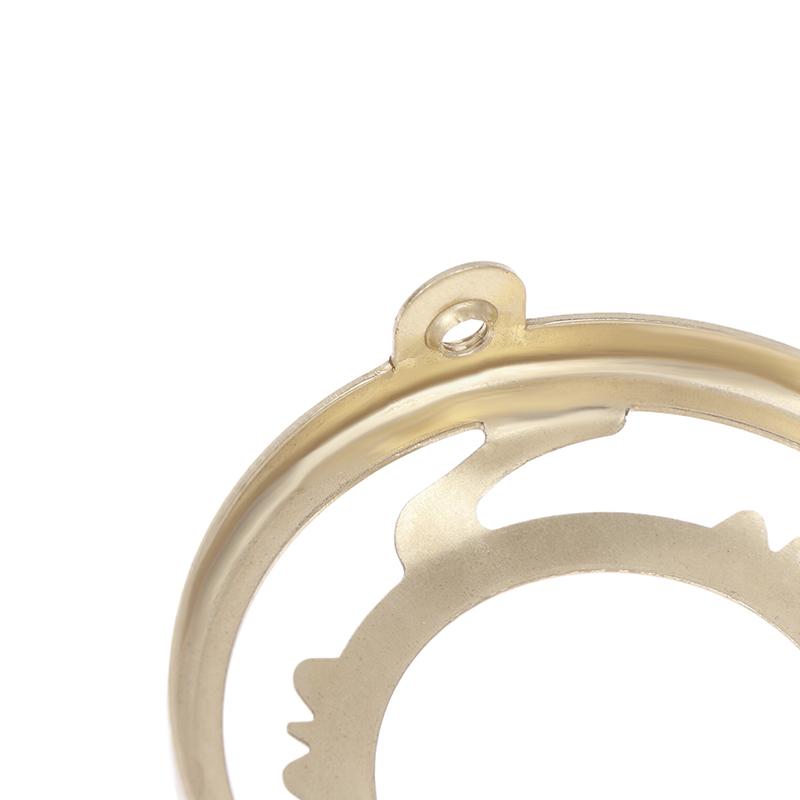 1 шт. патрон для лампы из латуни с тремя отверстиями, кольцо E27 E14, винтовой абажур, фиксированное кольцо, держатель абажура и разъем