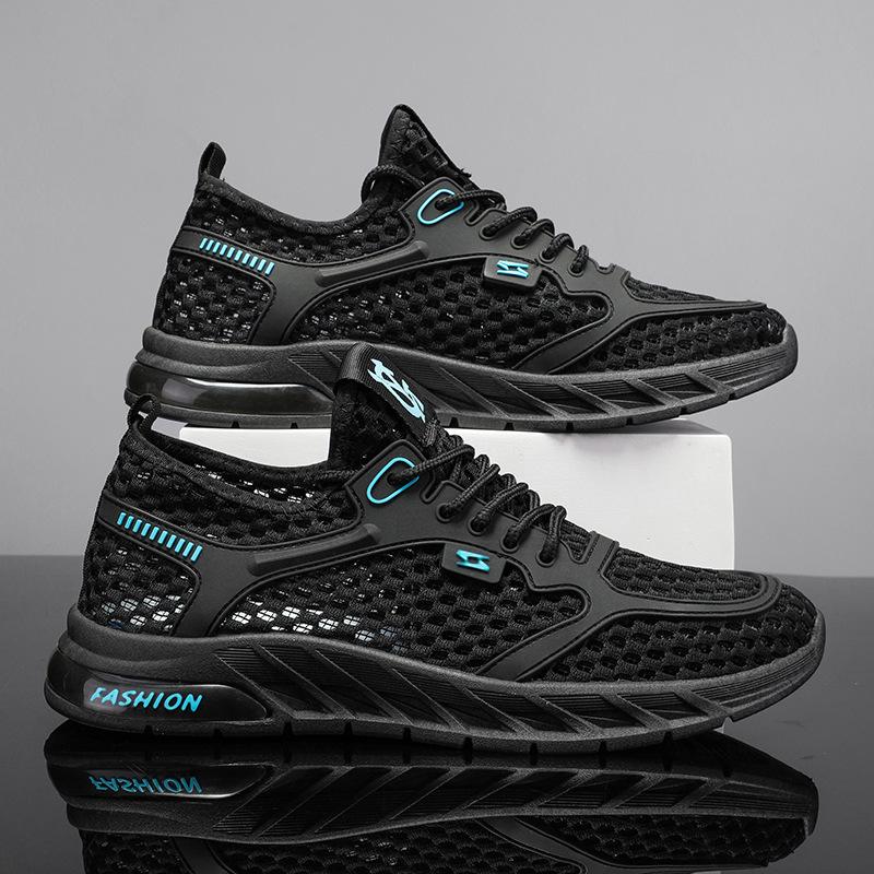 Модные сетчатые туфли для мужчин Повседневная обувь Кроссовки на платформе для пешего туризма Роскошные дизайнерские туфли для рыбалки Пляжный теннис Zapatillas De Hombre