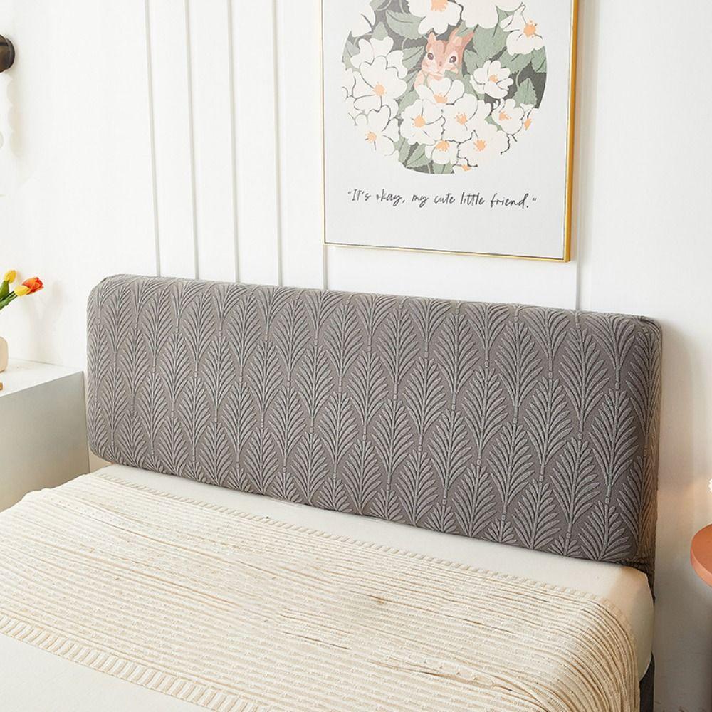 Жаккардовый чехол на изголовье кровати с защитой от столкновений, чехол-протектор с полным покрытием, чехол для изголовья, отель