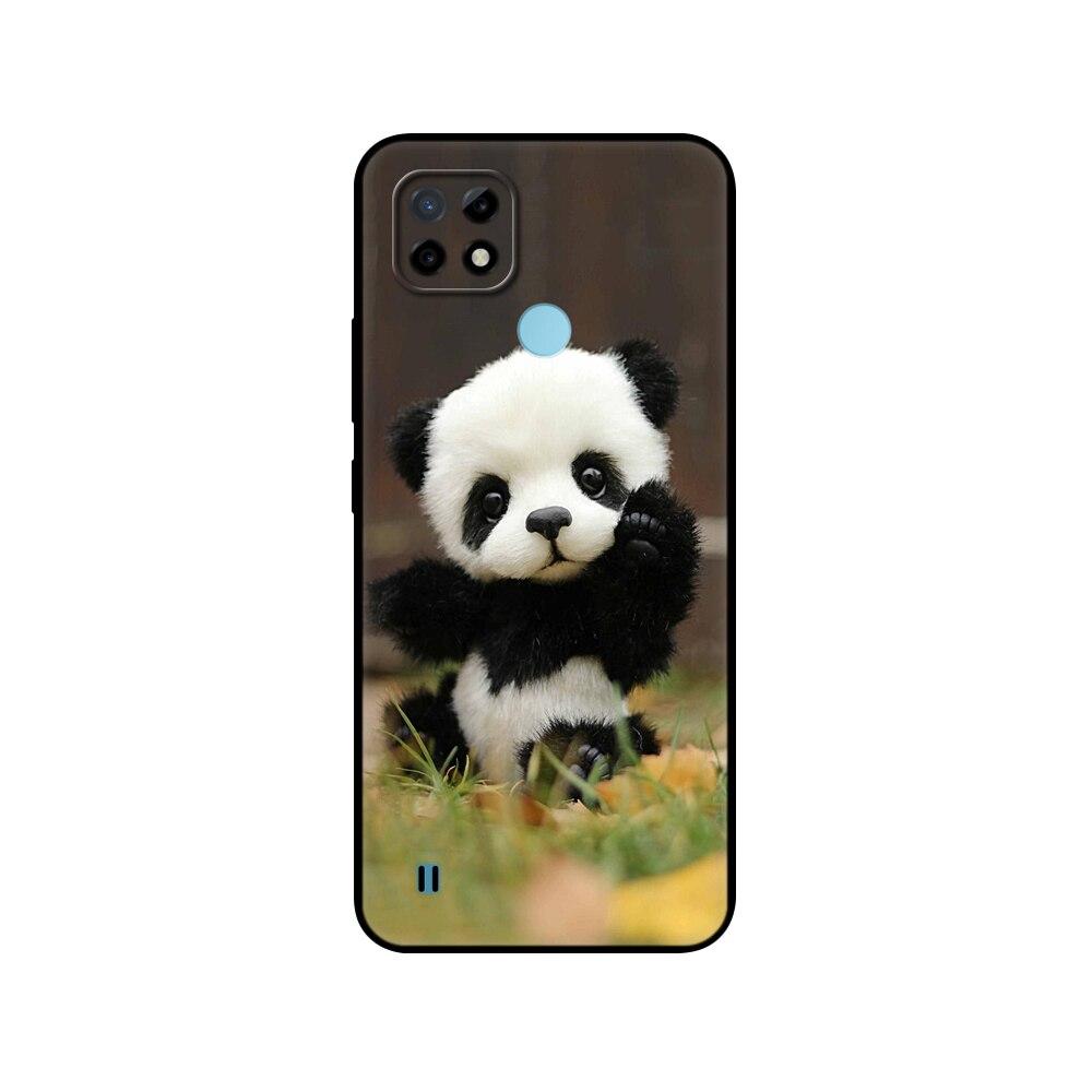 Силиконовый чехол для Realme C21 для OPPO RealmeC21 C 21, чехлы для телефонов 6,5 дюйма; Funda RMX3201 Bumper Capa Etui Мягкий черный чехол из ТПУ