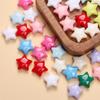 40 шт. 14,9 мм модные акриловые звезды свободные бусины «сделай сам» для ожерелья, браслетов, изготовления ювелирных изделий