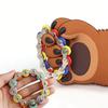 Rolling Sensory Fidget Toy Chain Bicycle Shape Fingertip Decompressor Stress Relief Finger Toys Portable Relaxing Toys for Home