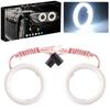 Фара Grandview Squid Ring LED 36 series 60 мм с балластом и крышкой angel eye, комплект из 2 предметов, автомобильное освещение, белый, белый