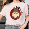 Totoro Spirit Away T-Shirt Miyazaki Hayao Cartoon Studio Ghibli Femme Women Japanese Anime Tshirt T
