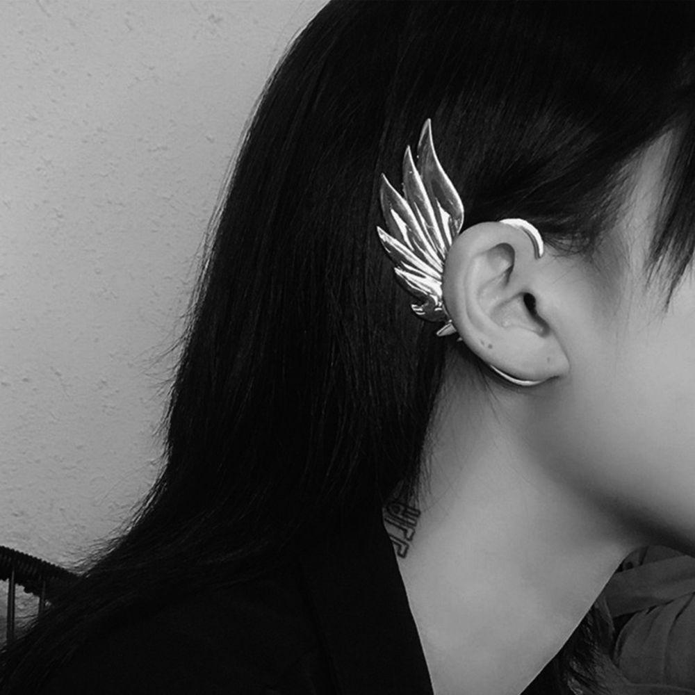 Свадебный аксессуар для невесты Ювелирное изделие Панк стиль Мужчина Женщина Серьги Клипса на ухо Кафф для уха Цепочка феи
