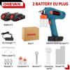 ONEVAN 100ML Electric Spray Gun Cordless Paint Sprayer Rechargeable Auto Furniture Steel Power Tools  For Makita 18V 21V Battery
