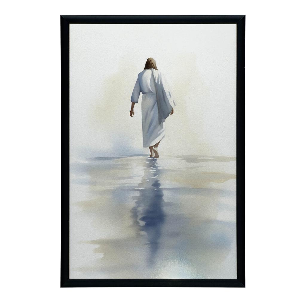 Jesus Walking On Water Jesus Walking On Water, 50X70 Cm, Unframed, Premium Canvas On Stretcher