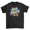 Retro Dad Power T-Shirt - Channel Your Inner Dad Vibes! 100% Cotton, Funny Tee,