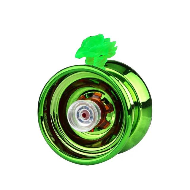 4 цвета Kids Magic Yoyo, отзывчивый высокоскоростной алюминиевый сплав Yo-yo, токарный станок с ЧПУ с прядильной нитью для мальчиков и девочек