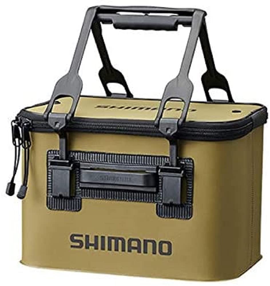 SHIMANO Ведро рыболовное Buckan EV 40 см хаки BK-016Q