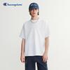 Champion Унисекс Хлопковая футболка с 3D-буквой, короткий рукав
