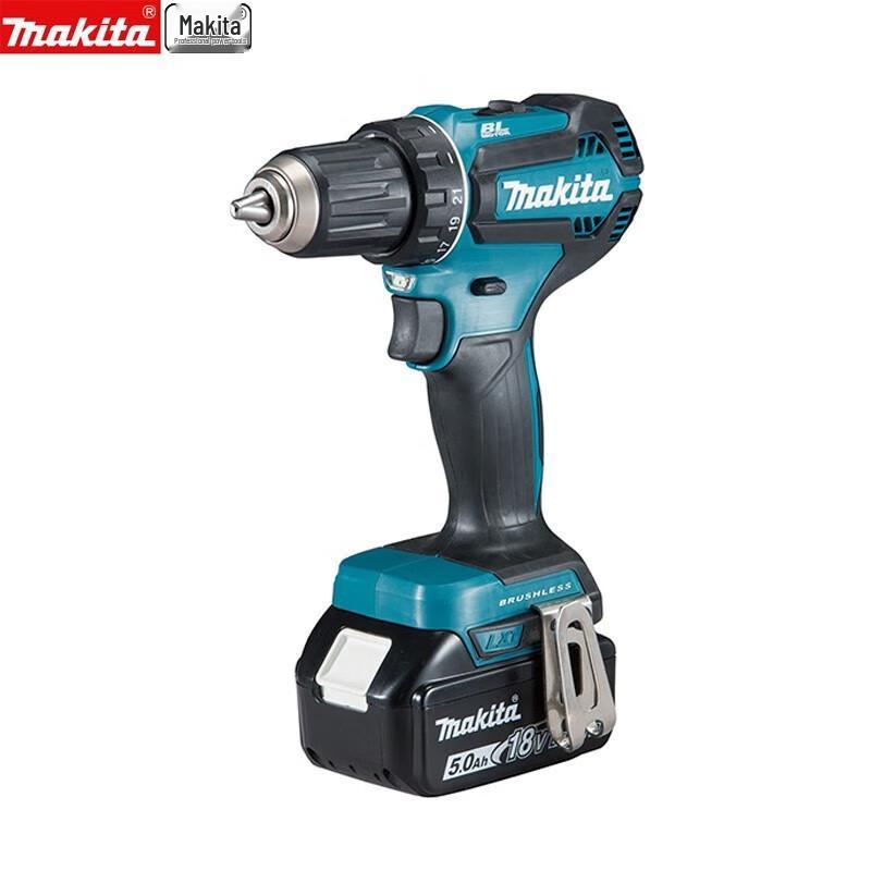 Makita 18В Бесщеточная Аккумуляторная Дрель-Шуруповерт DDF485Z Штекер CN (адаптер в комплекте)