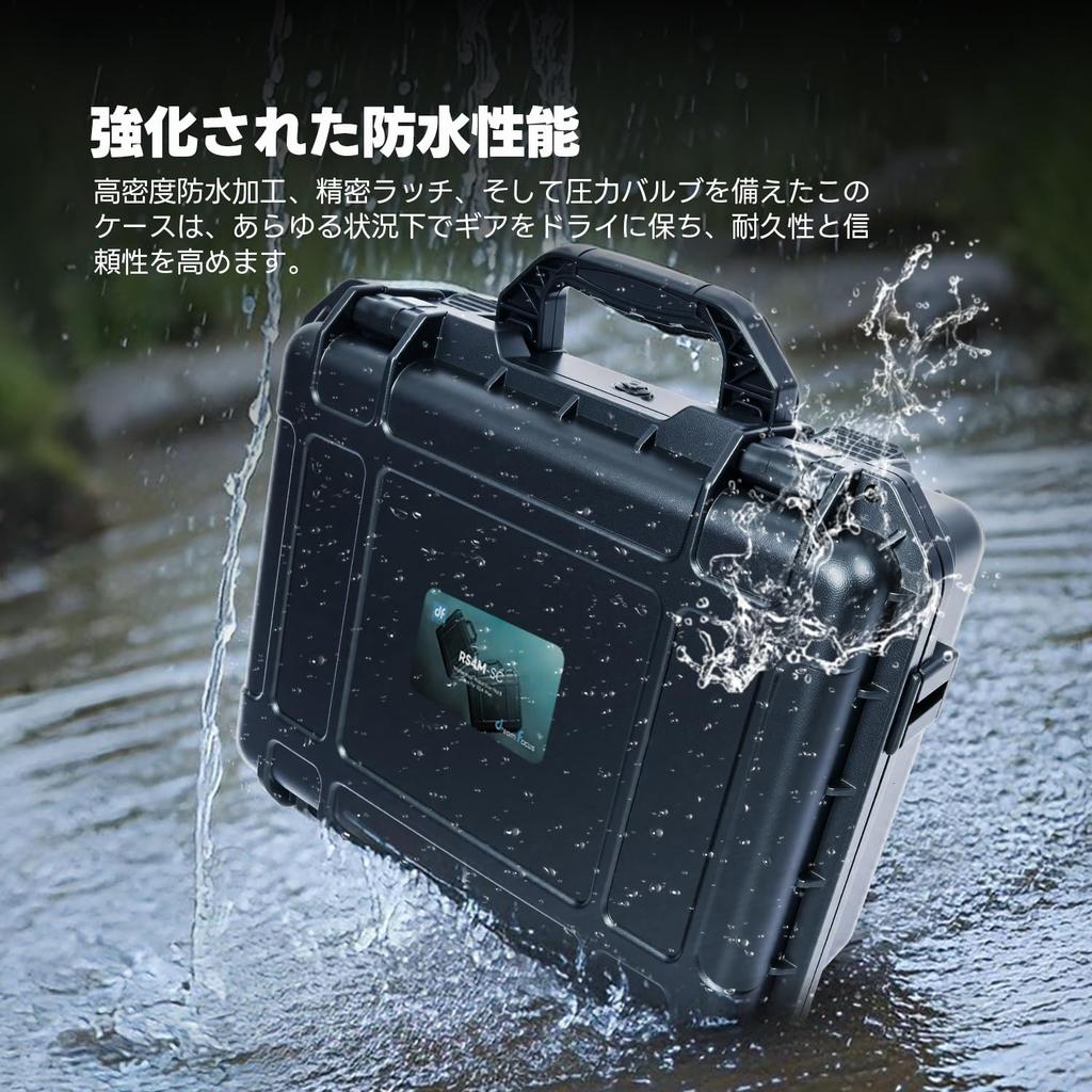 DF DIGITALFOTO RS 4 Mini Case, Водонепроницаемый IP67, Взрывозащищенный и Ударопрочный, Дорожная Сумка Жесткий Чехол для Подвеса DJI RS4 Mini, DJI RS3 Mini,