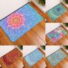 Floor Mat Mandala Colorful Flowers Bedroom Entrance Door Mat Non-slip Living Room Small Carpet Family Bedroom