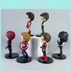 Набор ПВХ фигурок супергероев Мстители с собираемыми персонажами Marvel для коллекционеров и выставок