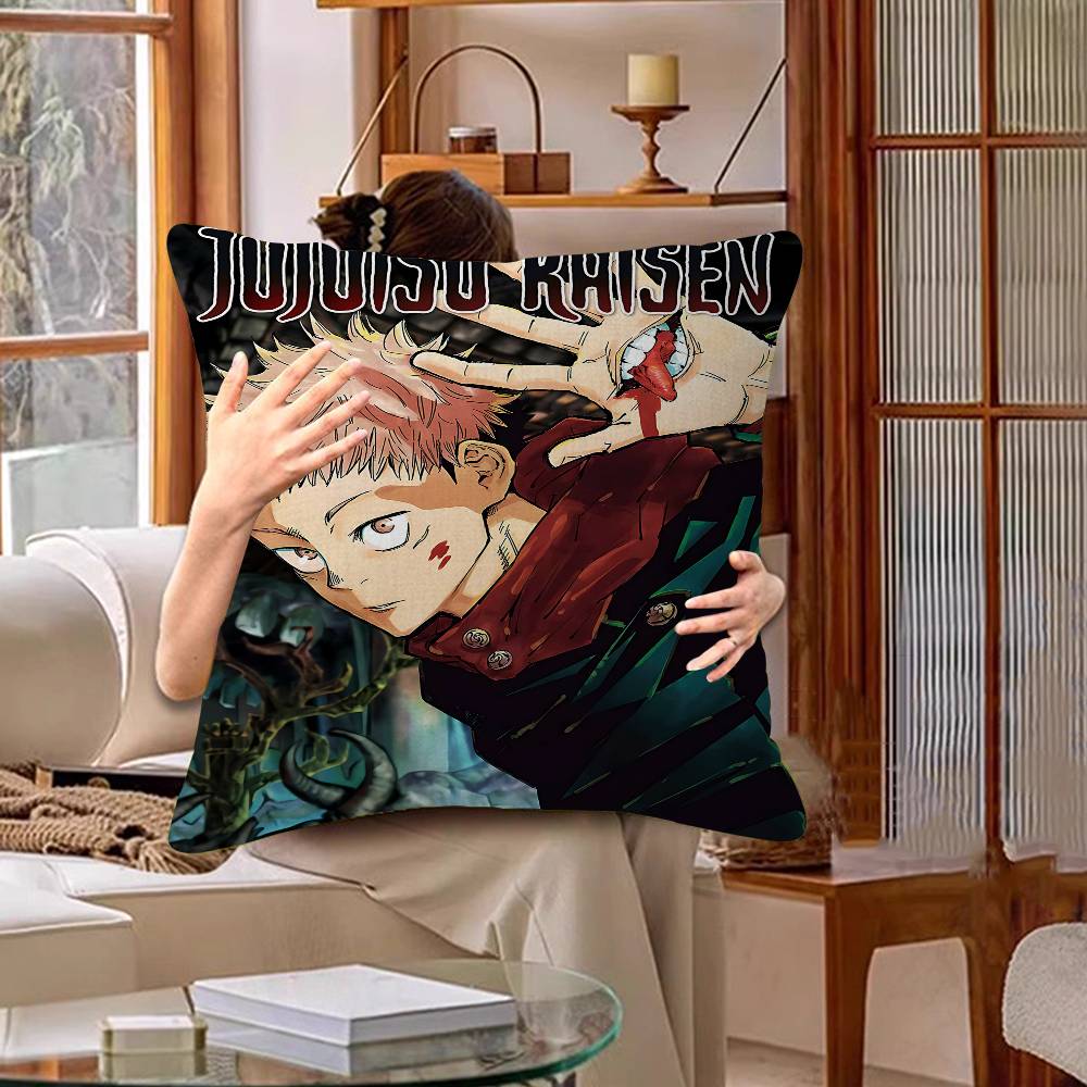 Чехол на подушку Jujutsu Kaisen Classic Movie Наволочка Обивка Диван Декоративная подушка для дома Чехол для подушки