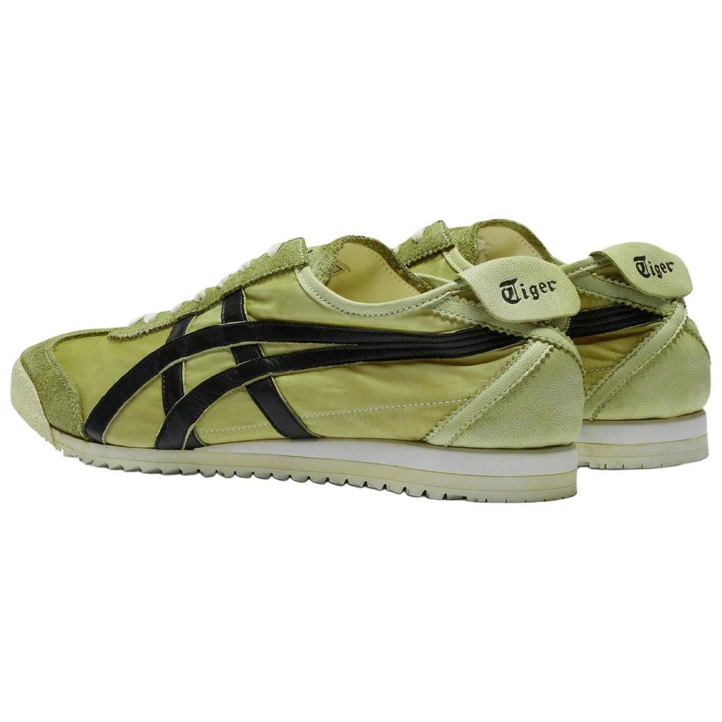 ONITSUKA TIGER MEXICO 66 Противоскользящие Износостойкие Низкие Повседневные Кроссовки Унисекс Зеленые Черные 1183C460-300