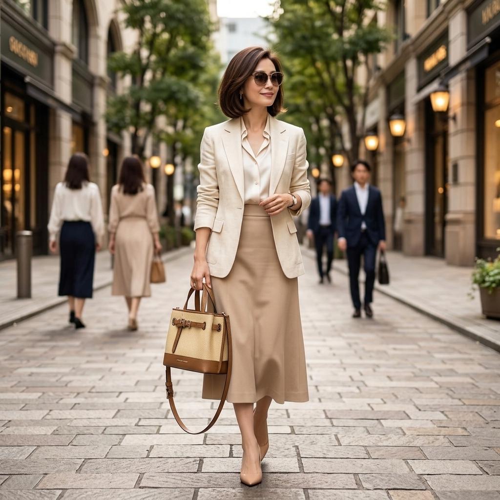 Michael Kors Сумка-портфель Сумка через плечо Сумка Женская Полиуретан Коричневый 35T2GU5S1W197 Б/У