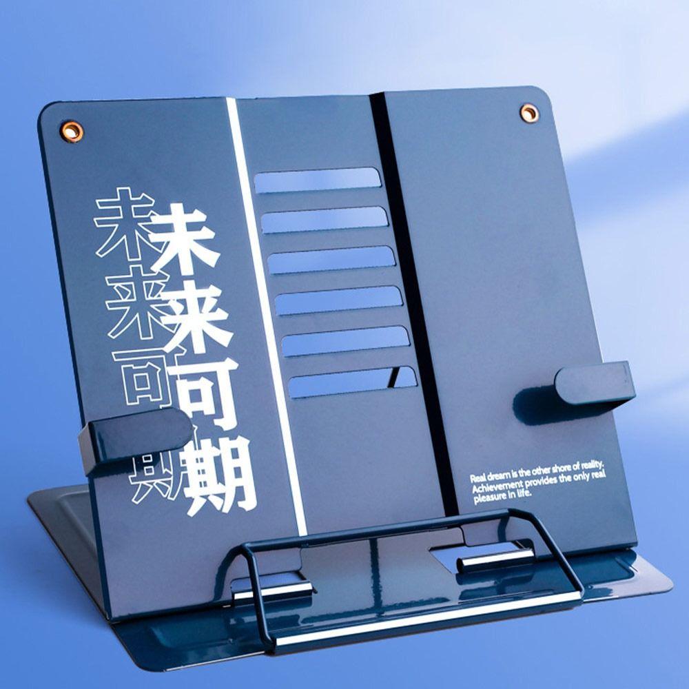 Multicolour Foldable Support Rack Adjustable Adjustable Stand Durable Book Reading Stand Tablets
