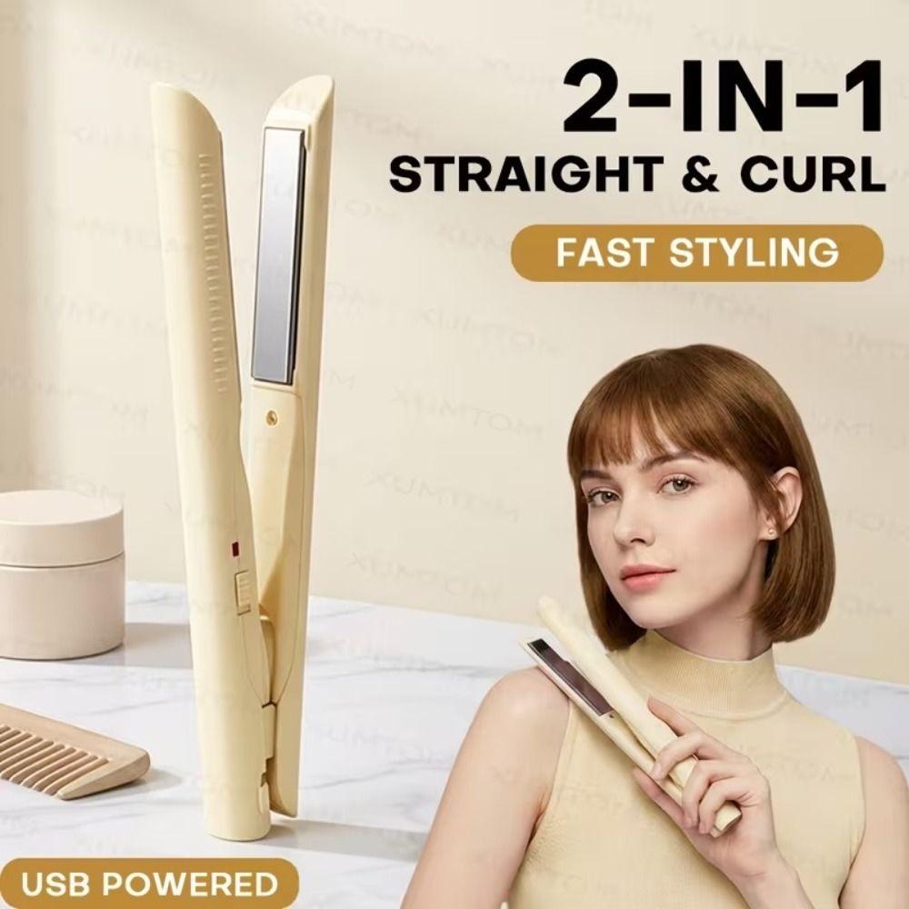 USB Powered Professional Styling Tool Electric Fluffy Hairpin Curling Clip Home And Travel Use