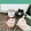 Детская сумка через плечо Hello Kitty с принтом мультяшного кота и бабочкой-бантом для девочек