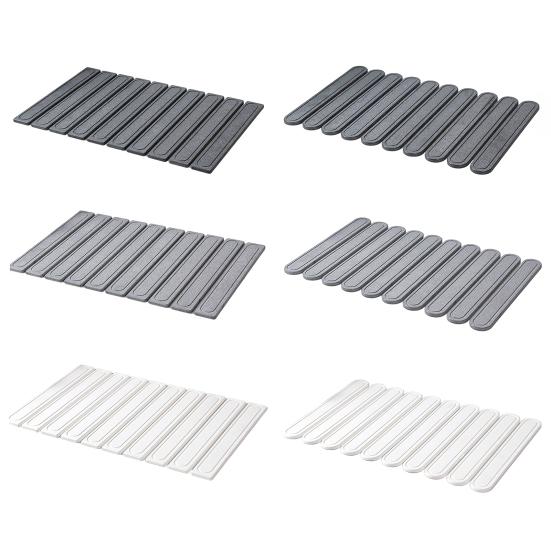 Складной коврик для сушки посуды из диатомита 24x16 дюймов, быстросохнущий впитывающий коврик