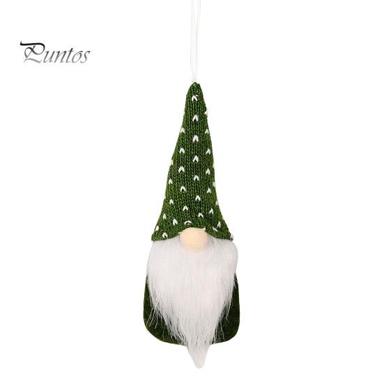 Рождественские подвесные украшения в виде гномов, плюшевые украшения в виде гномов, статуэтка безликого гнома ручной работы для украшения стены, дерева, камина, окна