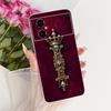 Чехол-бампер для Xiaomi Poco M4 5G, роскошный, буквы от A до Z, модная корона, 2D-рисунок, силиконовый корпус для телефона, для PocoM4 5G 22041219PG
