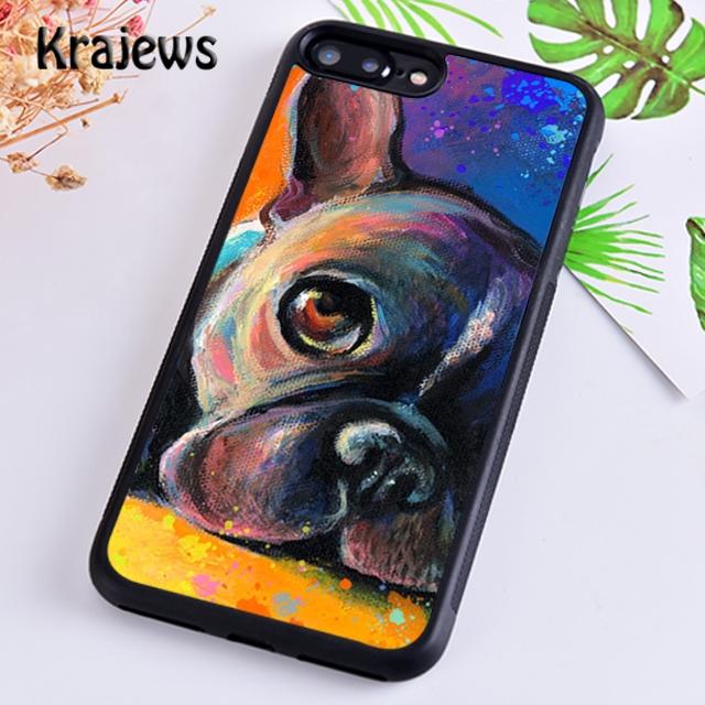 Смешной Чехол для Телефона с Французским Бульдогом Для iPhone 17 Air 16 15 14 plus 12 13 pro max coque Оболочка Fundas