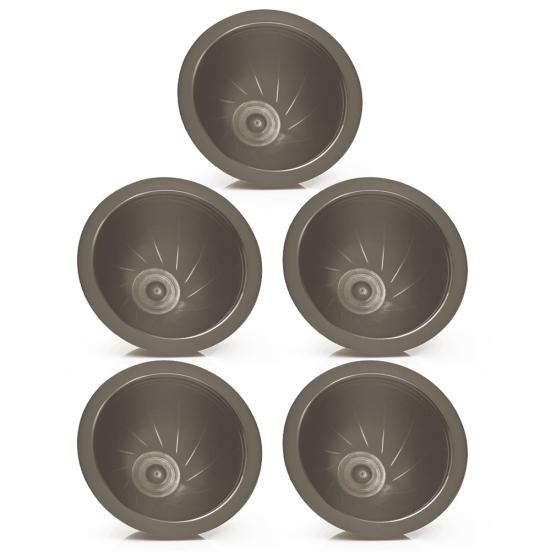 5 шт./компл. одноразовые многоразовые капсулы с фильтром для кофе для Nespresso Vertuo, товары для распродажи