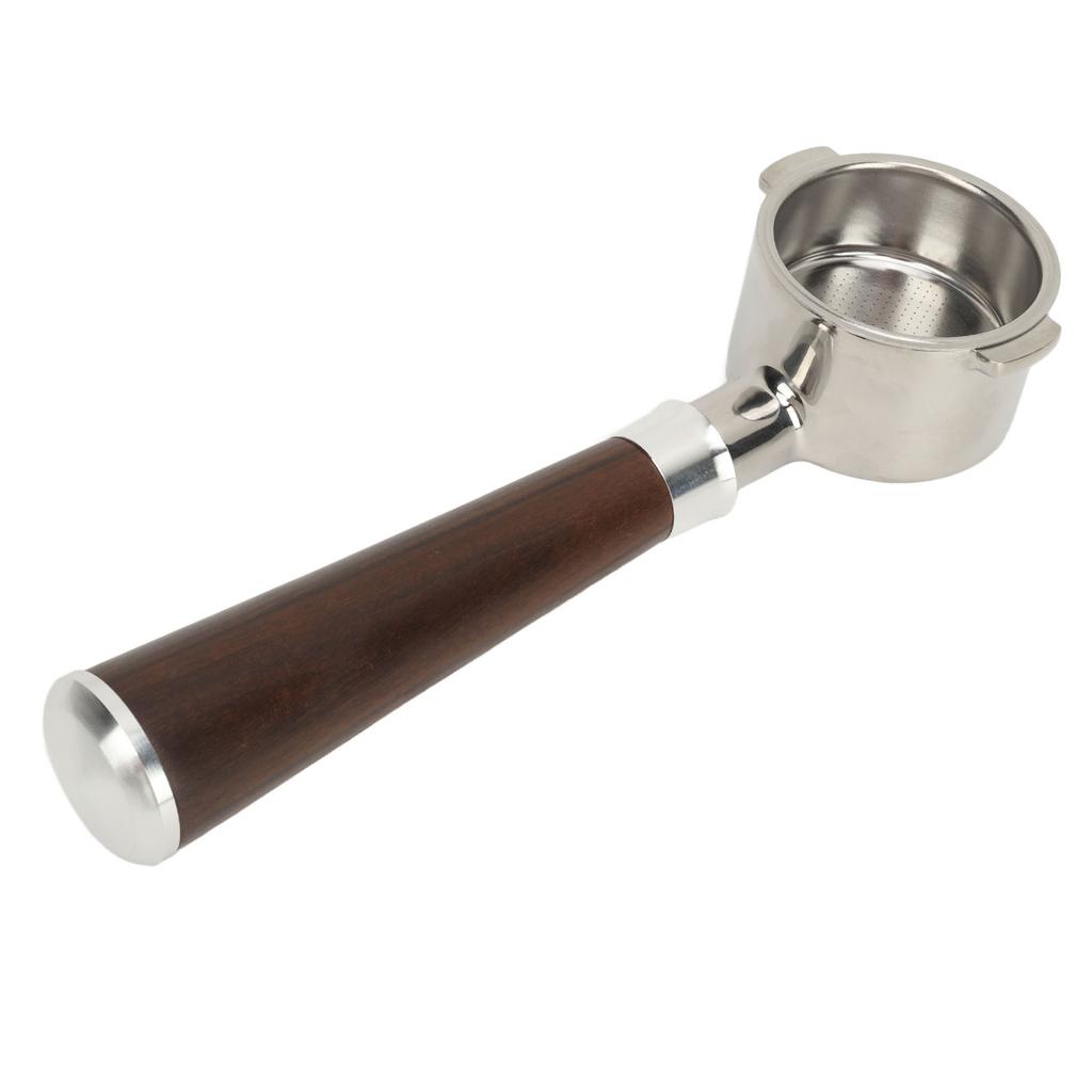 51 мм бездонный портафильтр с 2 ушными насадками для кофеварки Delonghi из нержавеющей стали бездонный